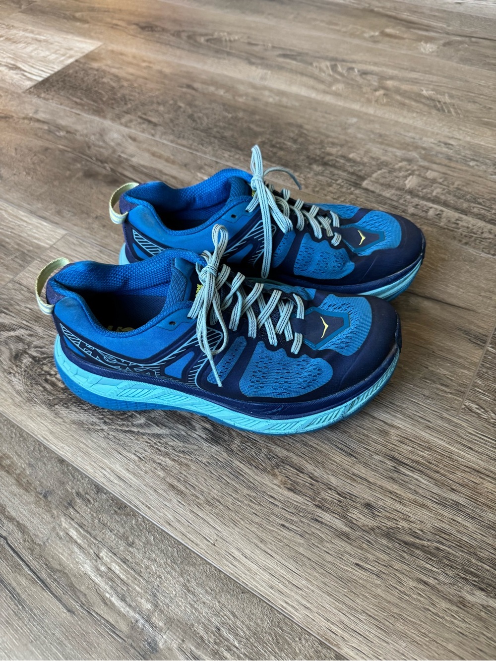 Hoka Blue and Navy Women's Athletic Shoes